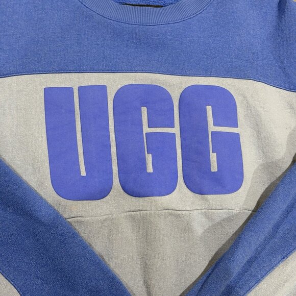 Women’s UGG Aryia Cropped Pullover Sweatshirt Sz M - Picture 3 of 4